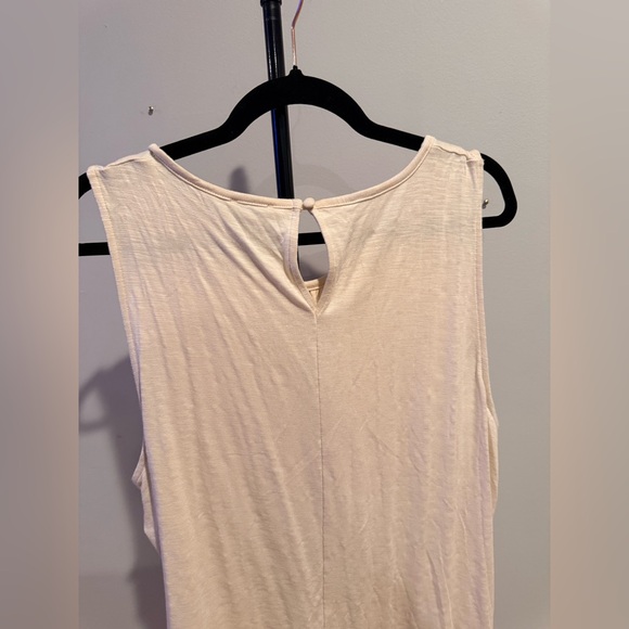 J. Crew Cream Sleeveless Tank Top - Picture 2 of 4